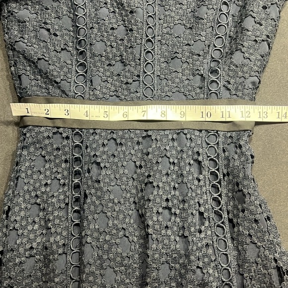 NWT,Antonio Melani Marta Lace Dress in Misty Garden, Exquisite, Cocktail, Size 0 - Picture 11 of 12